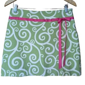 Molly B Cotton Preppy Mini Skirt Size 8